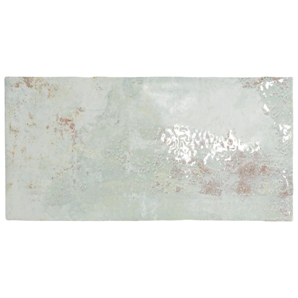Biarritz Green 3 in. x 6 in. Ceramic Wall Tile (5.72 sq. ft./Case)