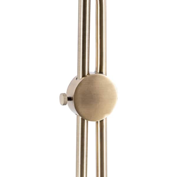 Gale 63.5 in. Brass Indoor Floor Lamp
