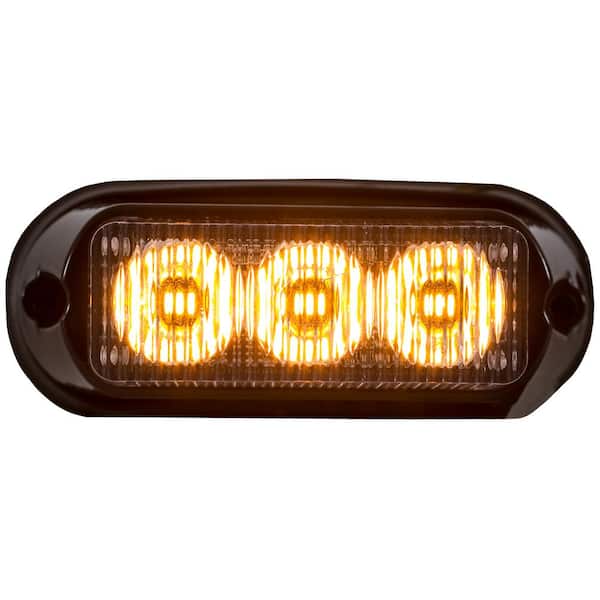 3.875 in. Amber LED Mini Strobe Light