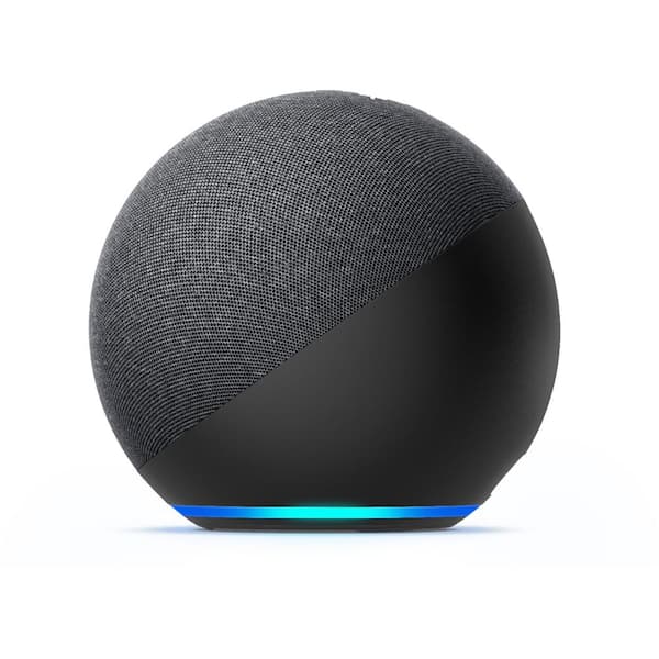 Echo (4th Gen) with Premium Sound, Smart Home Hub, and Alexa - Charcoal