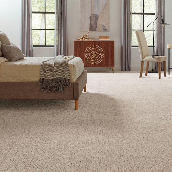 Chester  - Fine Silk - Beige 40 oz. Triexta Pattern Installed Carpet