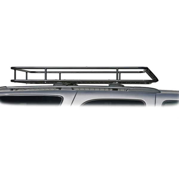 150 lbs. Extra-Large Steel Roof Cargo Basket with Wind Fairing