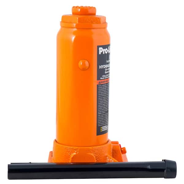 8-Ton Hydraulic Bottle Jack with Pump Handle