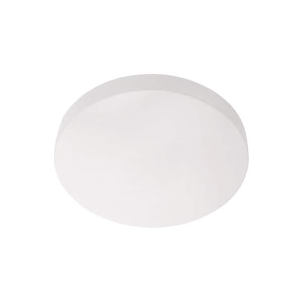 Blo 13 in. 1-Light White LED Flush Mount