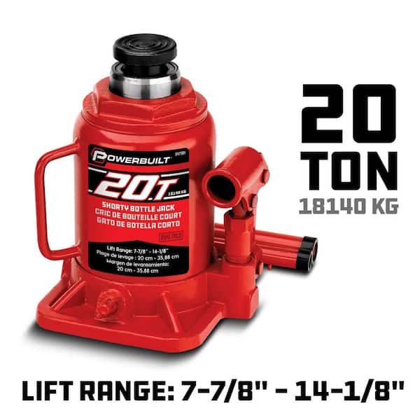 20 -Ton Shorty Bottle Jack