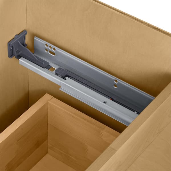 Avondale 36 in. W x 24 in. D x 34.5 in. H Ready to Assemble Plywood Shaker Drawer Base Kitchen Cabinet in Alpine White