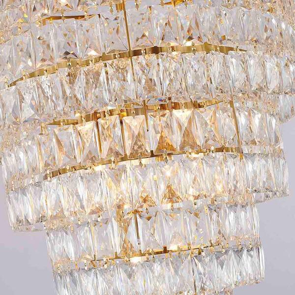 Trinity 27-Light Gold Chandelier