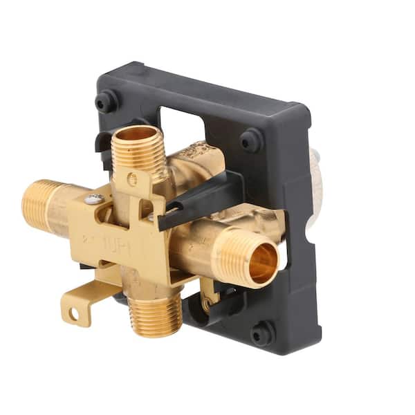 MultiChoice Universal Tub and Shower Valve Body Rough-in Kit with Screwdriver Stops