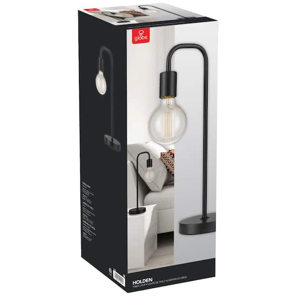 Holden 18 in. Black Table Lamp