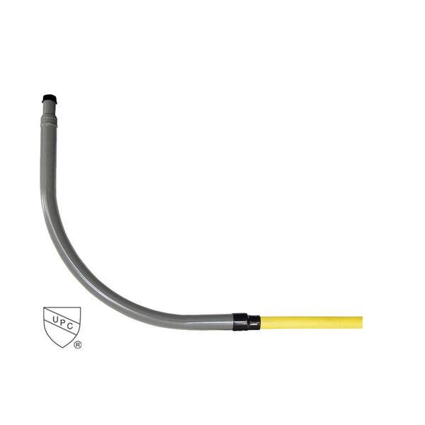 Underground 3/4in IPS New Install Kit (1)3/4inx100ft Pipe, (2)3/4in Couplers, (2)3/4in Meter Risers, Gas Line Detection