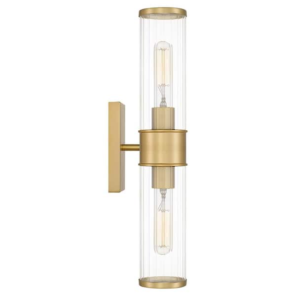 Bryony 2-Light Aged Brass Sconce