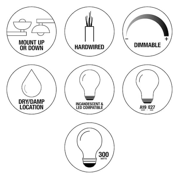 Tavish 24 in. 3-Light Brushed Nickel Classic Vanity with Frosted Glass Shade