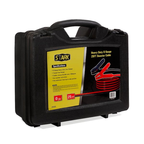 25 ft. Heavy-Duty Battery Booster Jumper Cables