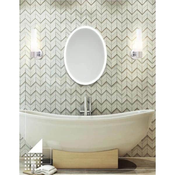 Saber II 10-Watt Brushed Nickel Integrated LED Wall Sconce