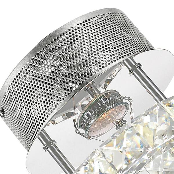 Ring LED Flush Mount With Chrome Finish