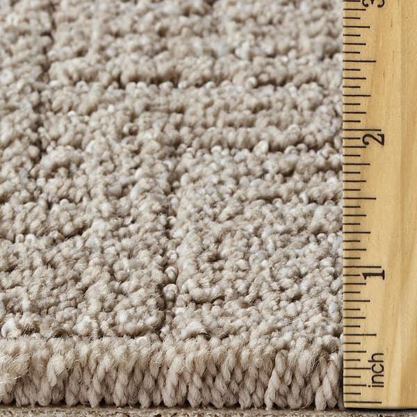 Lake Mohr  - Illusion - Brown 45 oz. Triexta Pattern Installed Carpet