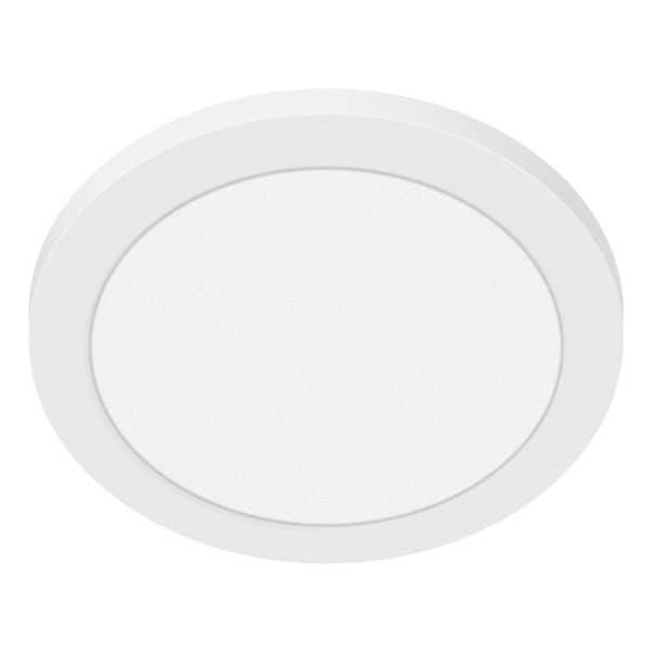 ModPLUS 7 in. 1-Light White LED Flush Mount