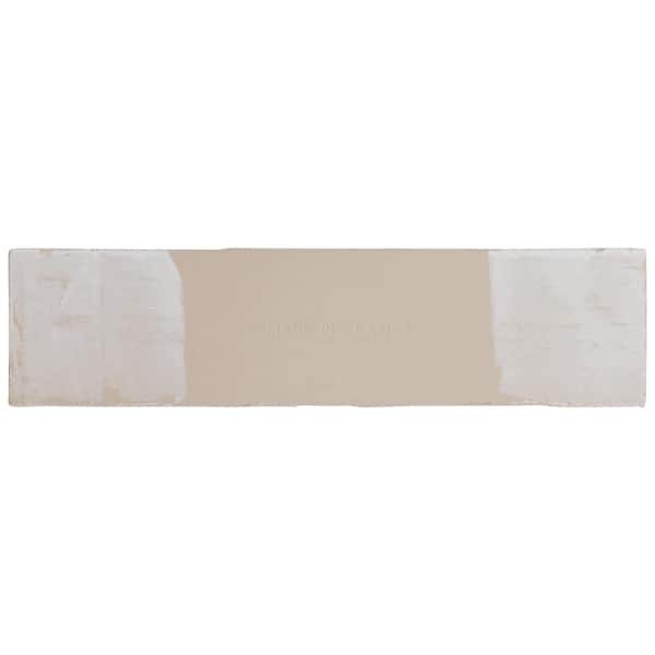 Strait White 3 in. x 12 in. Matte Ceramic Subway Wall Tile (22-Pieces 5.38 sq. ft. / Case)