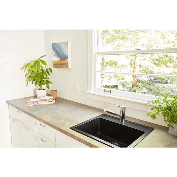 4 ft. x 8 ft. Laminate Sheet in Patine Bronze with Monolith Finish