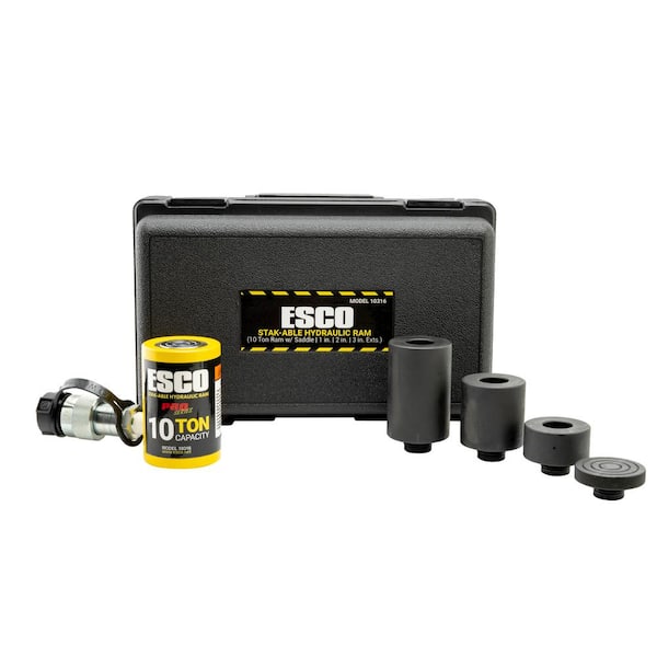Pro Series 10 Ton Stak-Able Hydraulic Ram Kit
