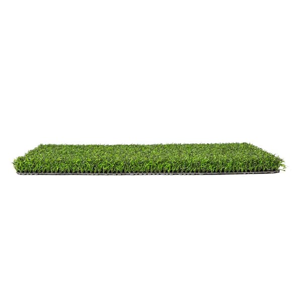 Eco 85 Silver Putt Field + Lime Green 15 ft. Wide + Cut to Length