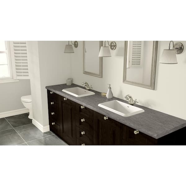 4 ft. x 8 ft. Laminate Sheet in Dusk Cascade with Standard Fine Velvet Texture