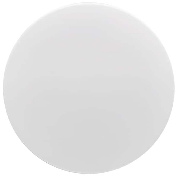 7 in. White Round Closet Light LED Flush Mount Ceiling Light 810 Lumens 4000K Bright White Bathroom Light Laundry Room