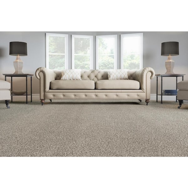 Mesa Boulder Texture Residential 18 in. x 18 in. Peel and Stick Carpet Tile (10-Tiles/Case)