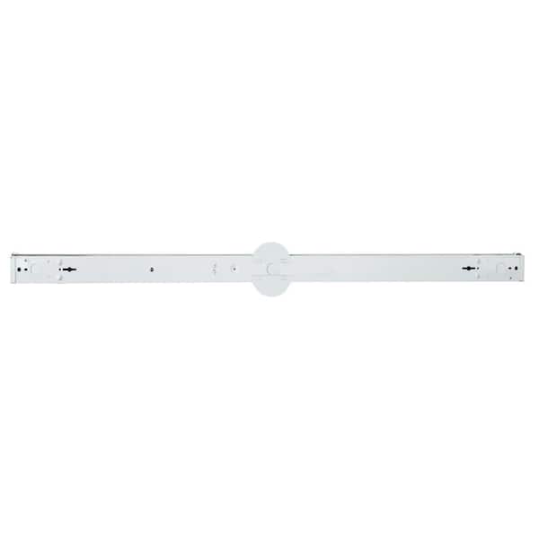 4 ft. 300-Watt Equivalent Integrated LED White Strip Light Fixture, 5000K
