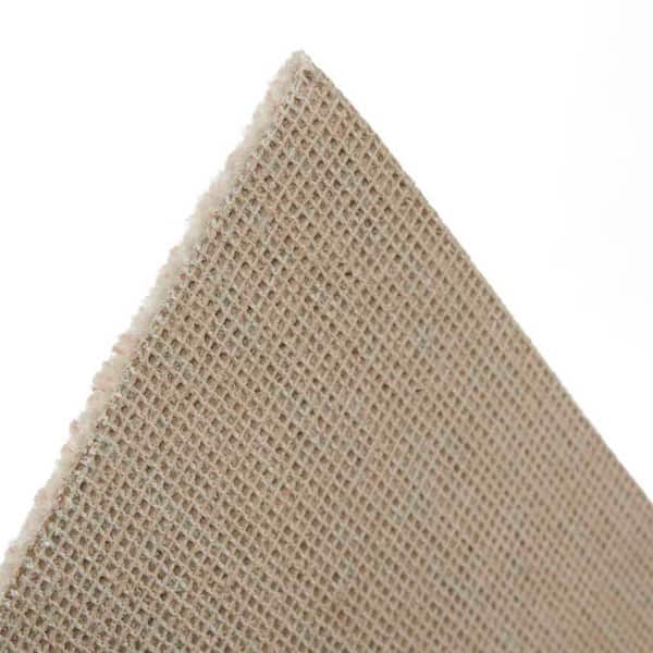 Bismarck - Natural - Brown 13.2 ft. 28 oz. Wool Berber Installed Carpet