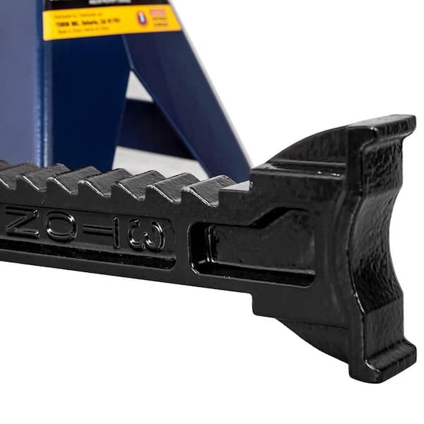 3-Ton Jack Stands Pair, Car Jack Stands High Lift, Blue