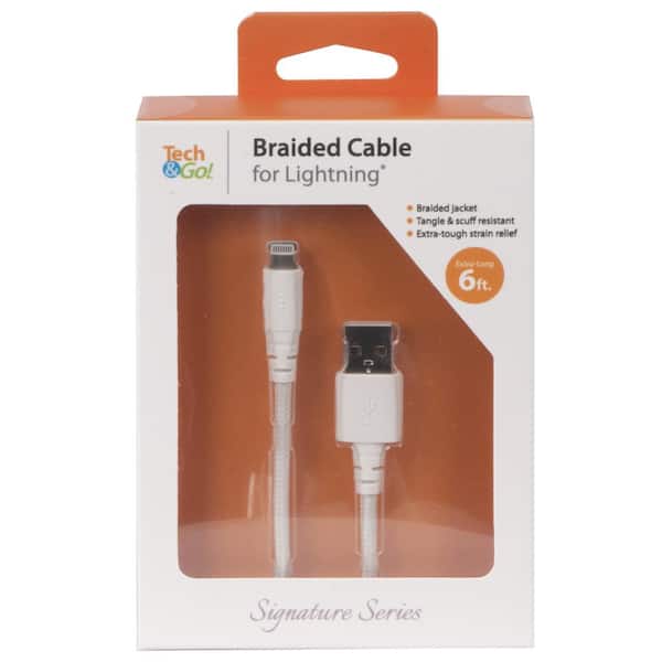 6 ft. Braided Cable for Lightning