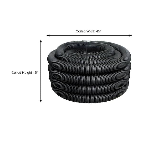 3 in. x 100 ft. Singlewall Solid Drain Pipe