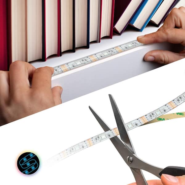 LumaStrip 10 ft. USB Powered Integrated LED Strip Light with Remote