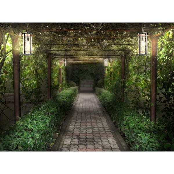 San Marcos 1-Light Sand Coal and Antique Copper Outdoor Hanging Light