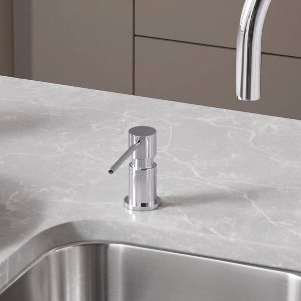 Lato Deck-Mounted Soap and Lotion Dispenser in Chrome