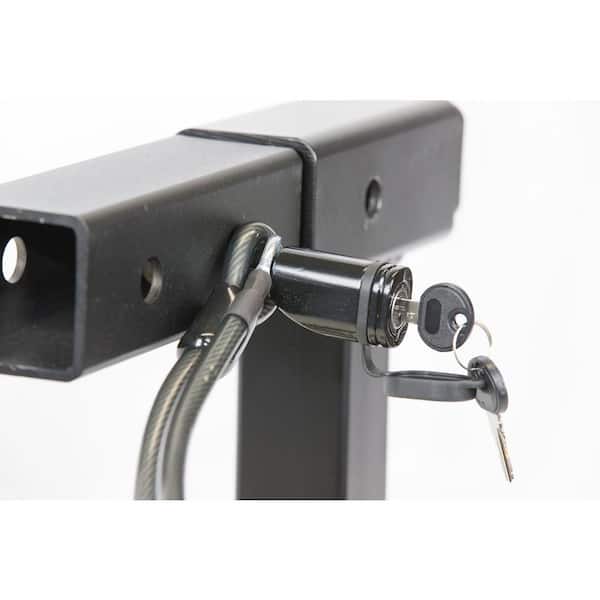 1/2 in. Dia Dual Lock Cable and Hitch Lock Assembly