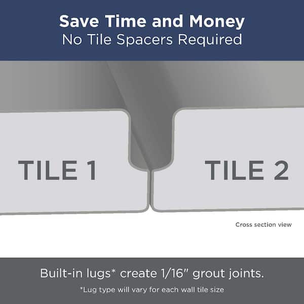 LuxeCraft White 3 in. x 12 in. Glazed Ceramic Subway Wall Tile (12 sq. ft. / case)