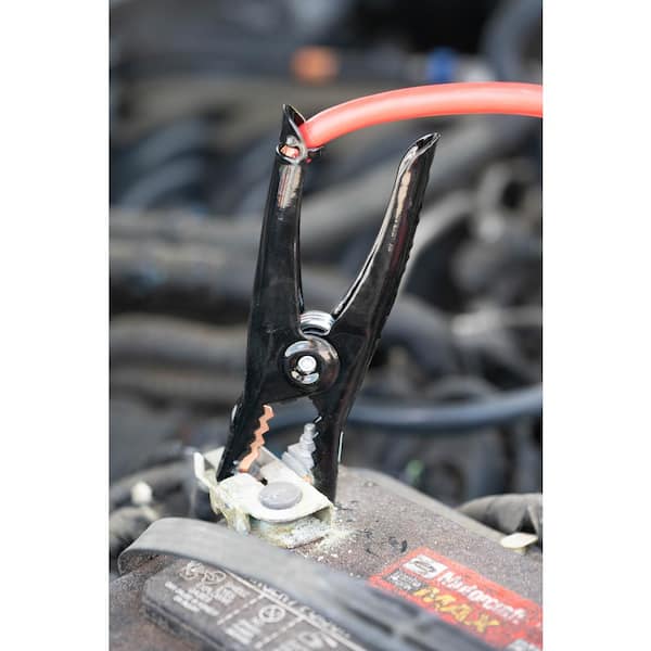 16 ft. 4-Gauge 400 Amp Red Booster Cables