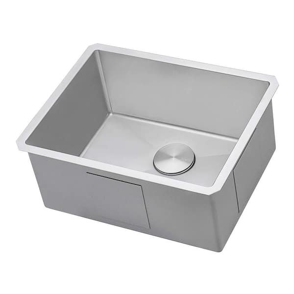 Gravena 16 Gauge Stainless Steel 21 in. Undermount Bar Sink