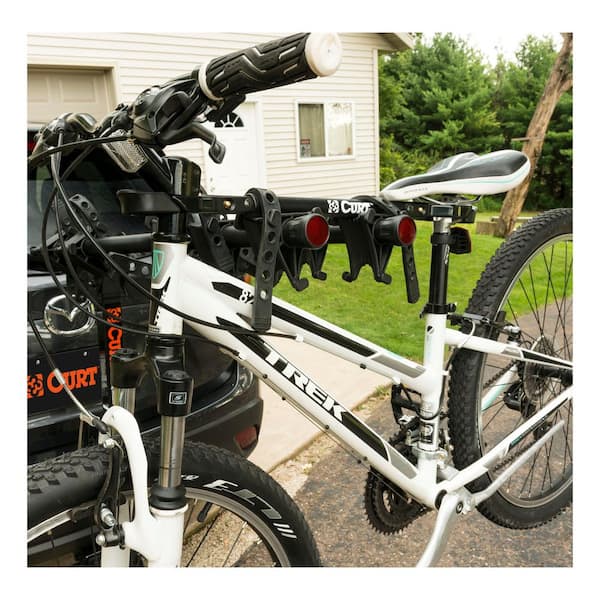 Allows Bike Beam Rack with Angled Frame Bicycles