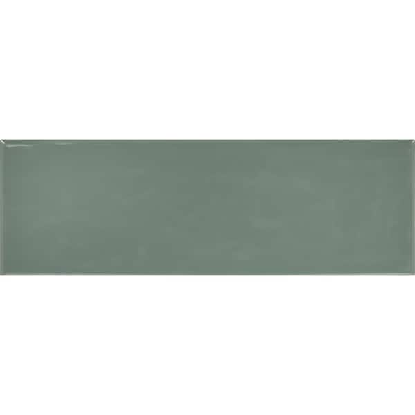 LuxeCraft Chronos 4-1/4 in. x 12-7/8 in. Glazed Ceramic Undulated Wall Tile (10.64 sq. ft./Case)