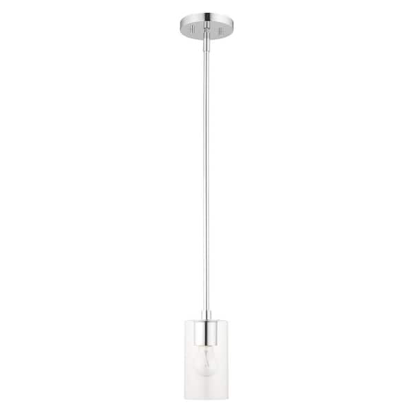Zurich 1 Light Polished Chrome Pendant