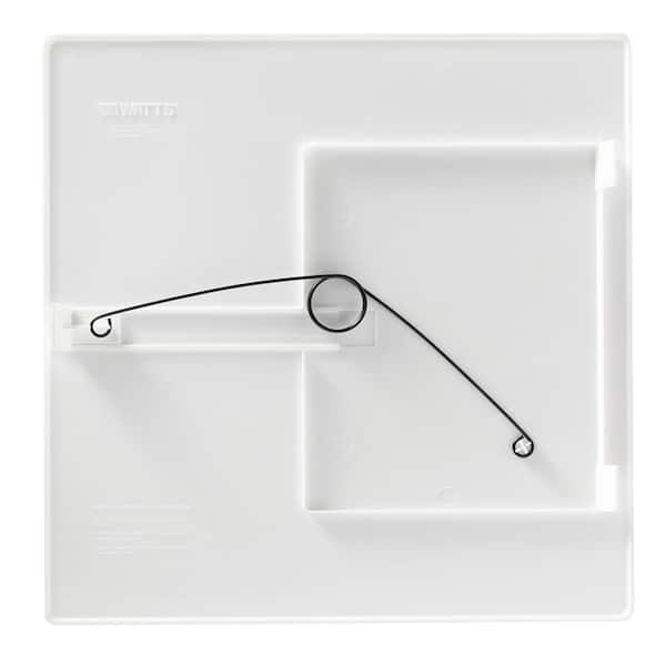 14 in. x 14 in. Adjustable Spring Loaded Plastic Access Panel