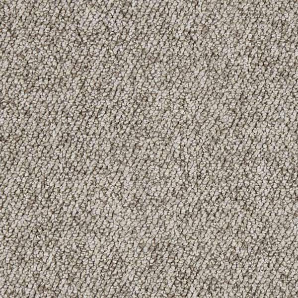 Hanville  - Rocky Ridge - Gray 27 oz. SD Polyester Loop Installed Carpet
