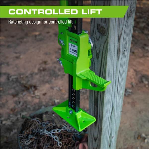 3-Ton Farm Jack 48 in.