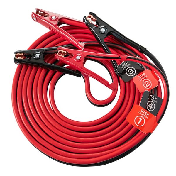 20 ft. 4-Gauge Booster Cables