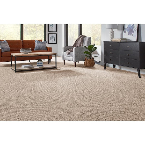 Lanwick  - Southwest - Brown 19 oz. Polyester Pattern Installed Carpet