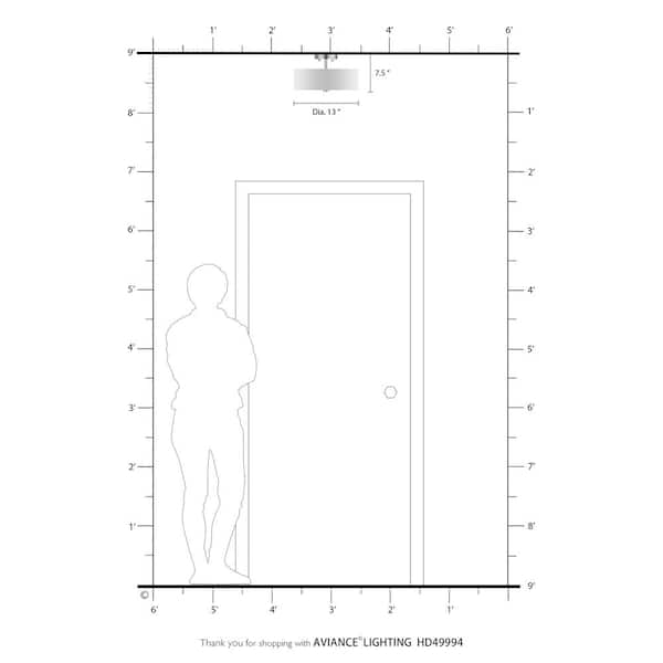 Somerhill 2 Light English Bronze Semi Flush Mount