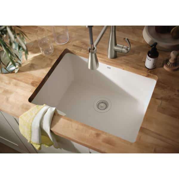 Essie Single-Handle Pre-Rinse Spring Pulldown Sprayer Kitchen Faucet with Power Clean in Spot Resist Stainless